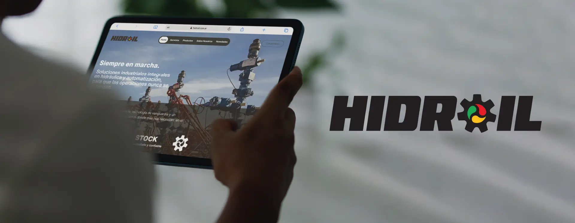 Renovamos la presencia digital de HIDROIL: una marca más sólida, conectada y estratégica
