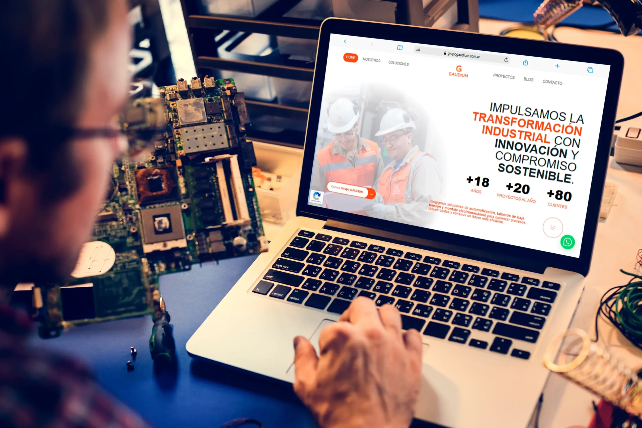 Una marca más fuerte para competir en la industria: el relanzamiento digital de GAUDIUM