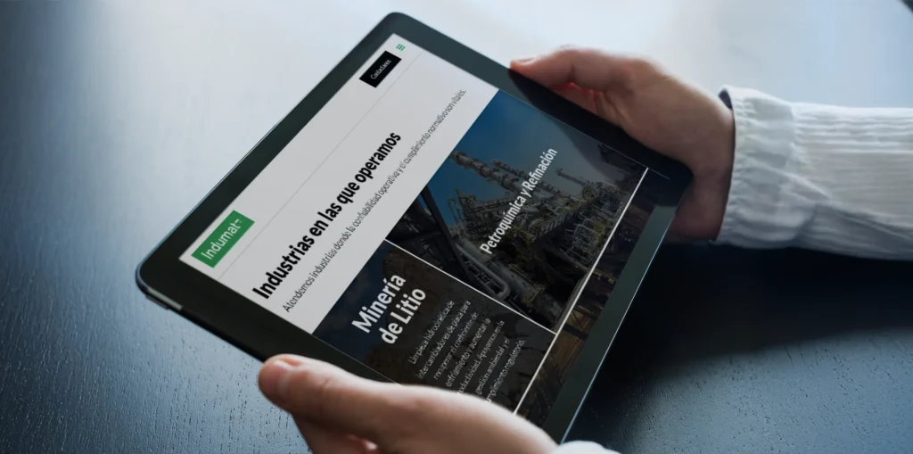 Branding industrial, sitio web profesional y comunicación integral: el caso de éxito de INDUMAT