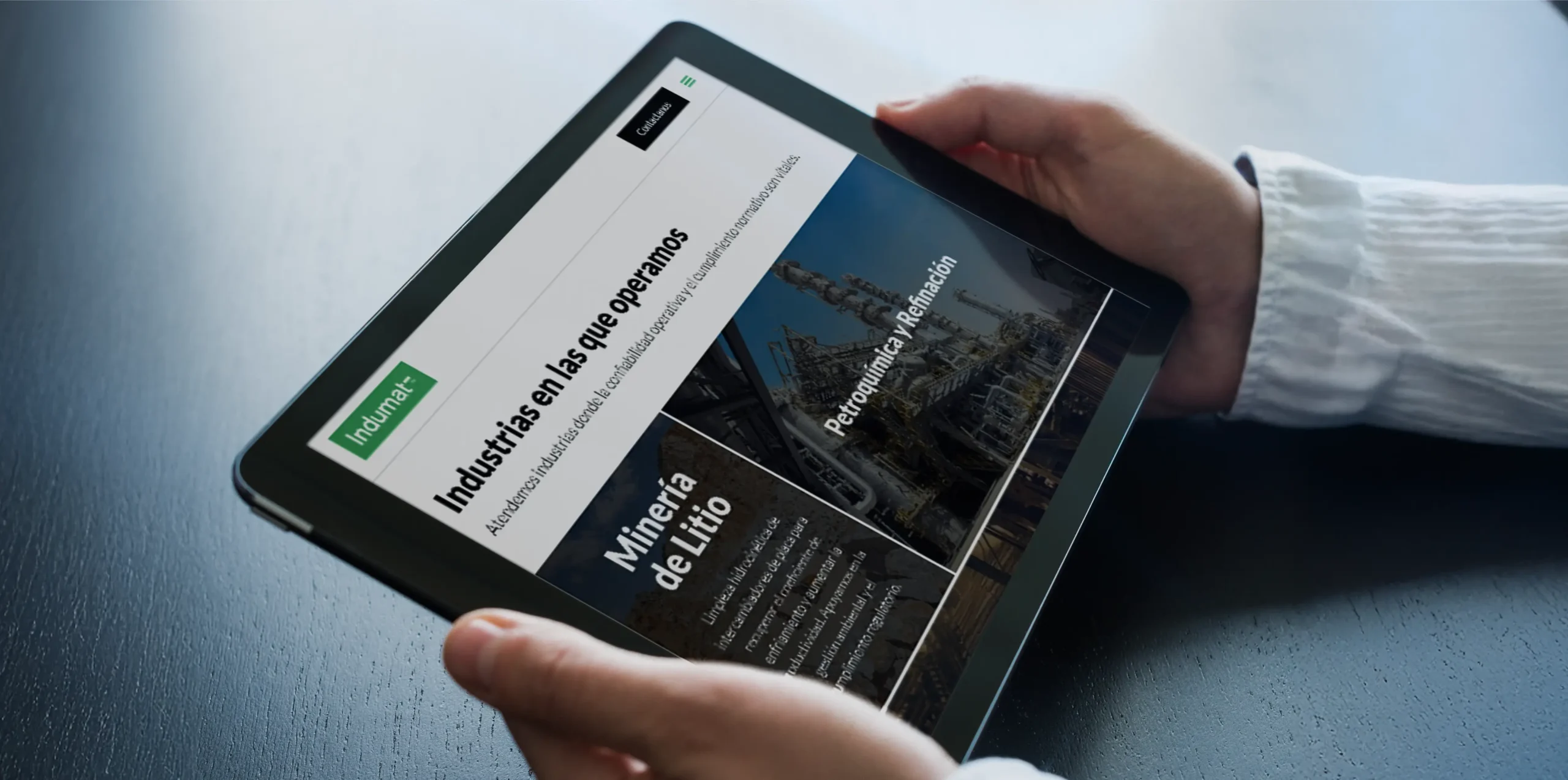 Branding industrial, sitio web profesional y comunicación integral: el caso de éxito de INDUMAT