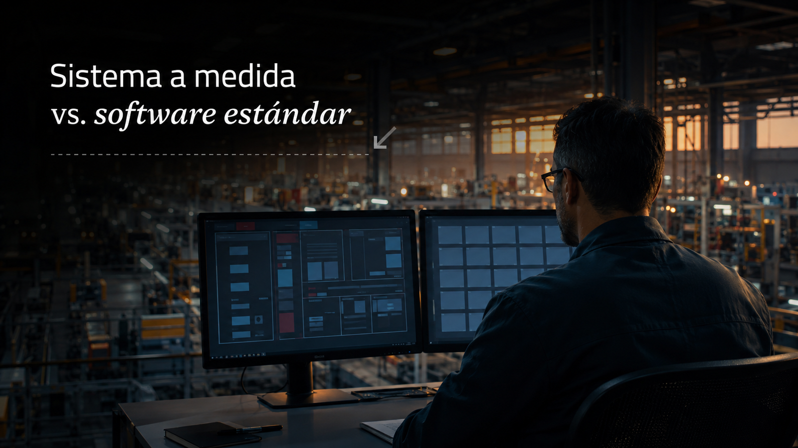 Sistema a medida o software estándar: ¿qué conviene para una empresa industrial?